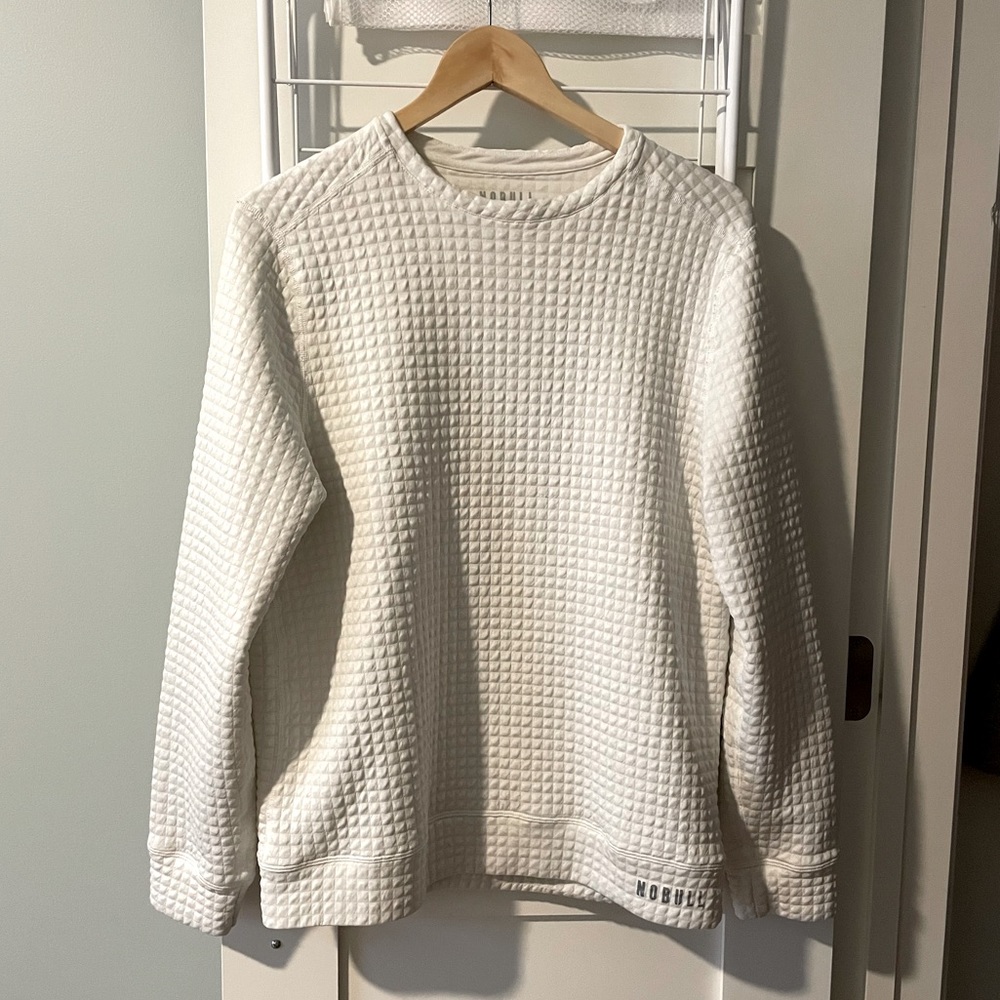 NOBULL Men’s Quilted Crew Pullover